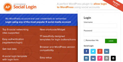 AccessPress Social Login