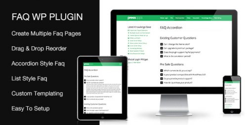 Accordion FAQ WordPress Plugin