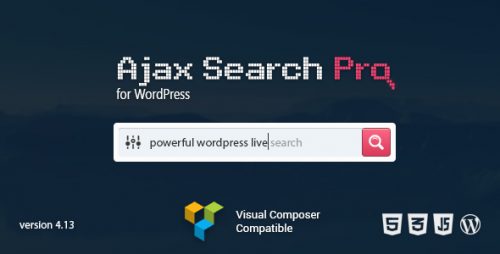 Ajax Search Pro – Live WordPress Search & Filter...