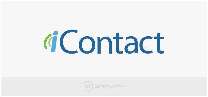 Gravity Forms – iContact Add-On