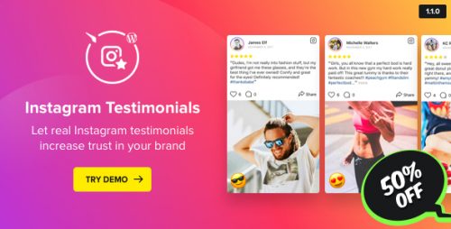 Instagram Testimonials Plugin for WordPress