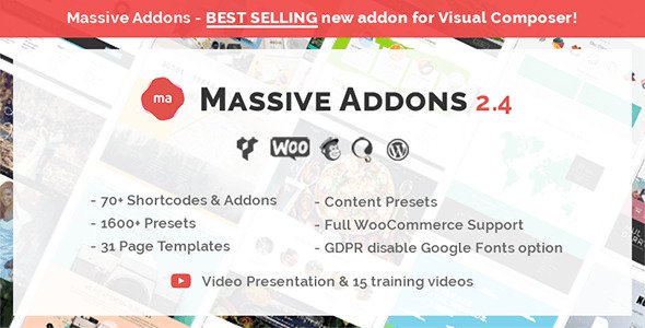 Massive Addons for WPBakery Page Builder