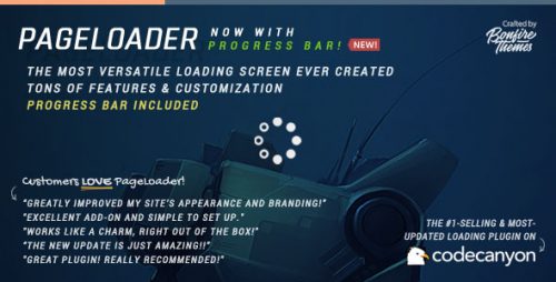 PageLoader: Loading Screen and Progress Bar for WordPress