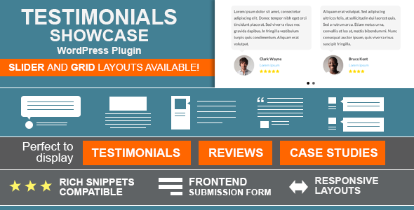 Testimonials Showcase – WordPress Plugin