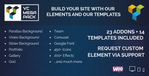 Visual Composer Mega Pack – Addons and Templates