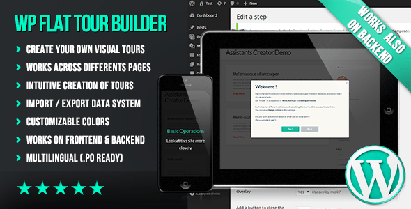 WP Flat Tour Builder