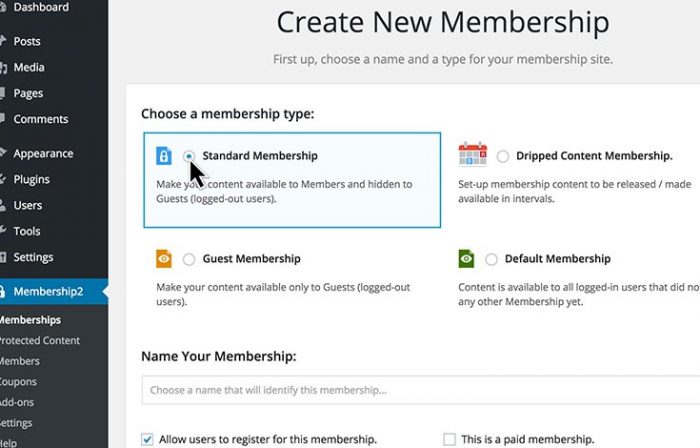 WPMU DEV – Membership 2 Pro