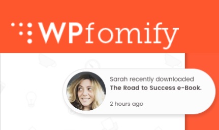 WPfomify – WordPress Plugin