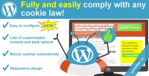 WeePie Cookie Allow – Easy & Complete Cookie Consent Plugin