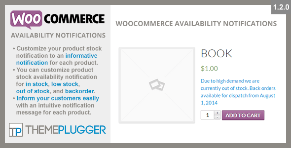 WooCommerce Availability Notifications