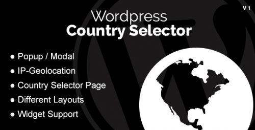 WordPress Country Selector