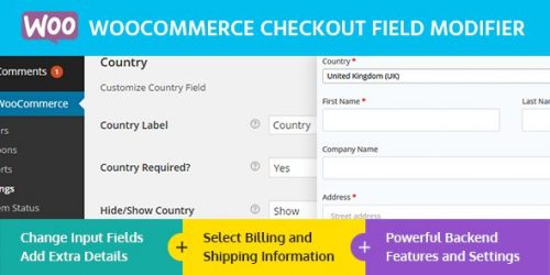 MyThemeShop – WooCommerce Checkout Field Modifier