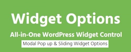 Sliding Widget Options – Addon For Extended Widget Options Plugin