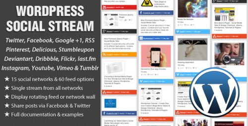 WordPress Social Stream