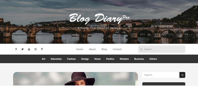 Theme Palace – Blog Diary Pro