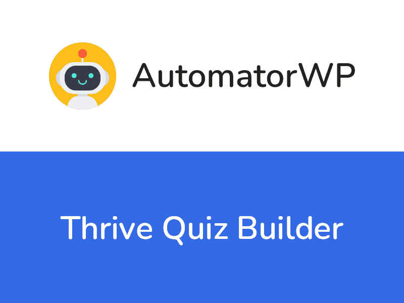 AutomatorWP – Thrive Quiz Builder