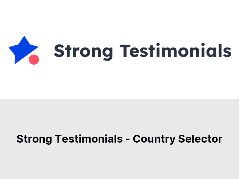 Strong Testimonials – Country Selector
