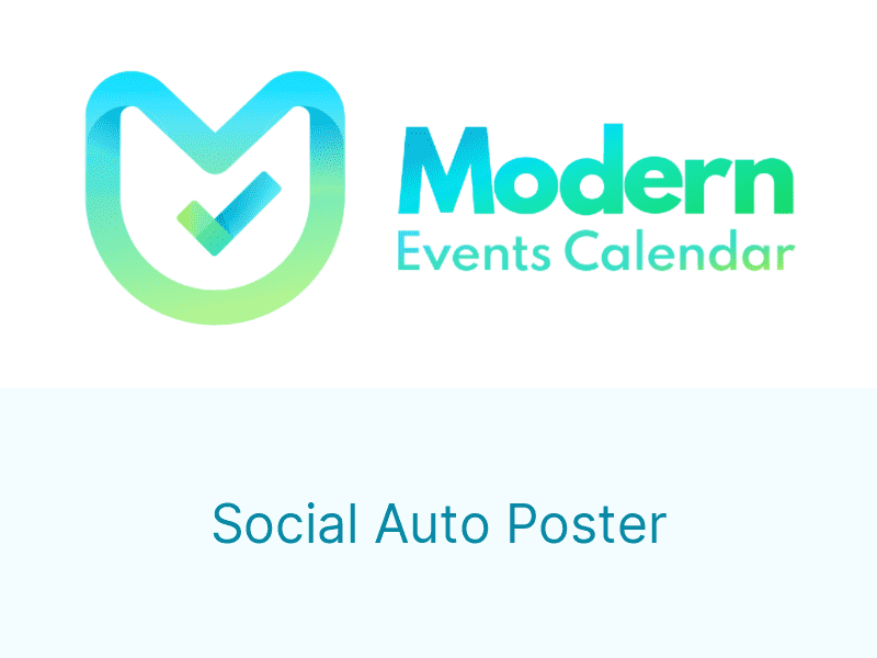Modern Events Calendar – Social Auto Poster