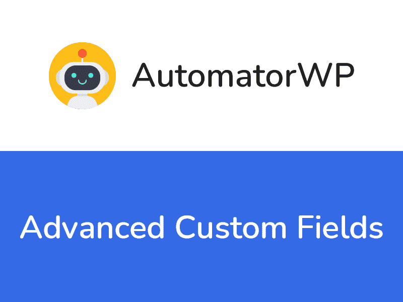 AutomatorWP – Advanced Custom Fields