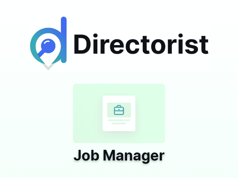 Directorist – Job Manager