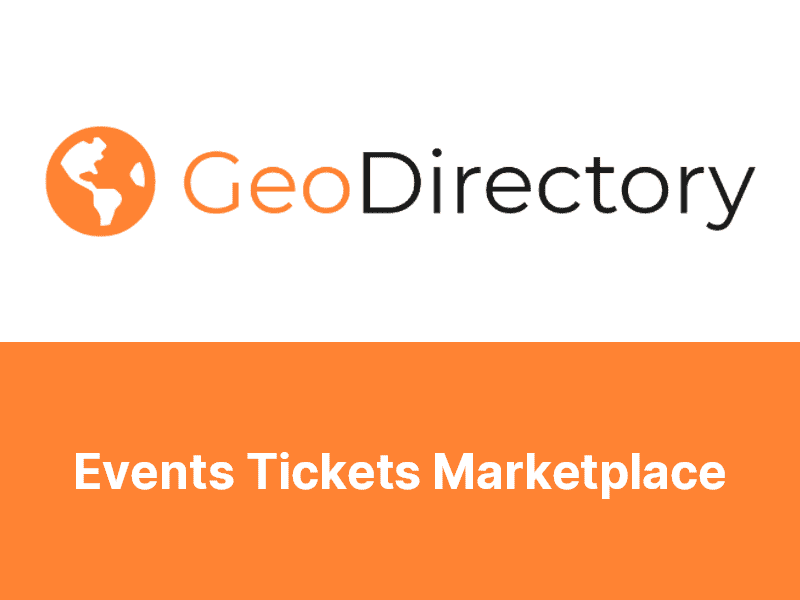 GeoDirectory – Events Tickets Marketplace