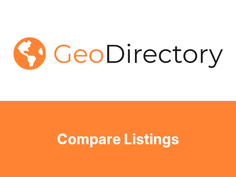 GeoDirectory – Compare Listings