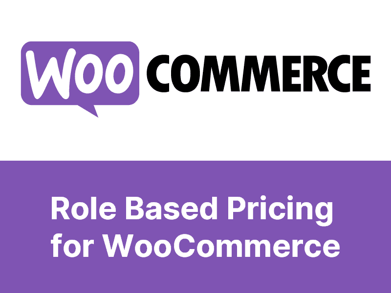 Role Based Pricing for WooCommerce