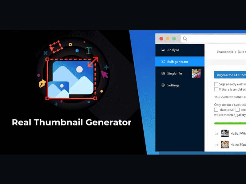 Real Thumbnail Generator: Efficiently force regenerate thumbnails in bulk...