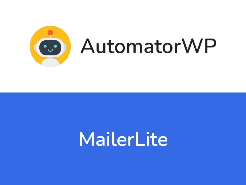 AutomatorWP – MailerLite