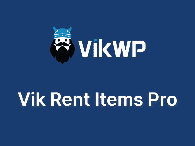 Vik Rent Items Pro