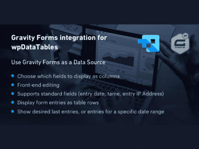 Gravity Forms integration for wpDataTables