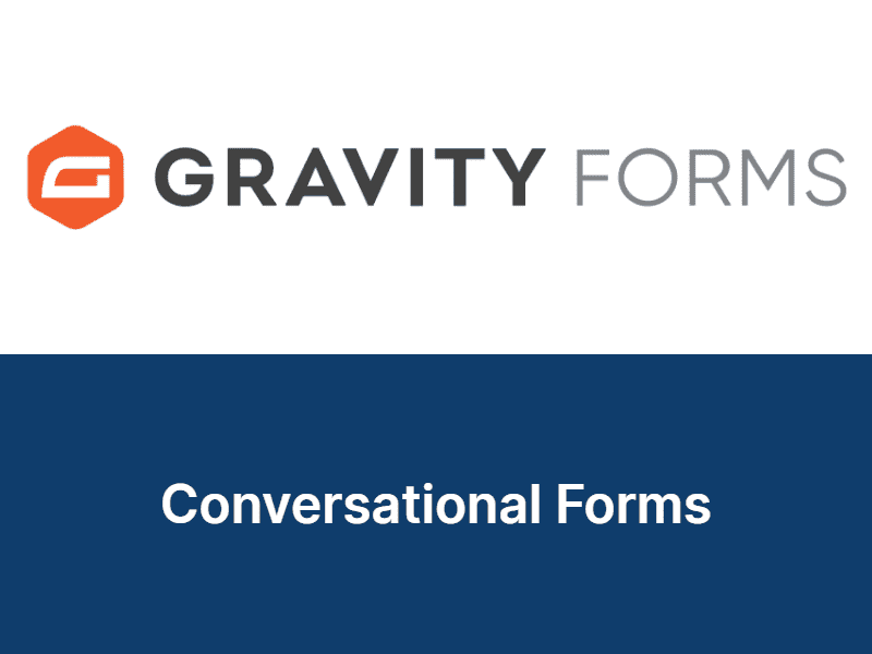 Gravity Forms – Conversational Forms Add-On