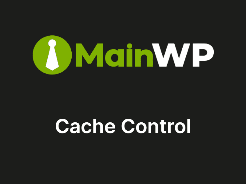 MainWP – Cache Control Extension