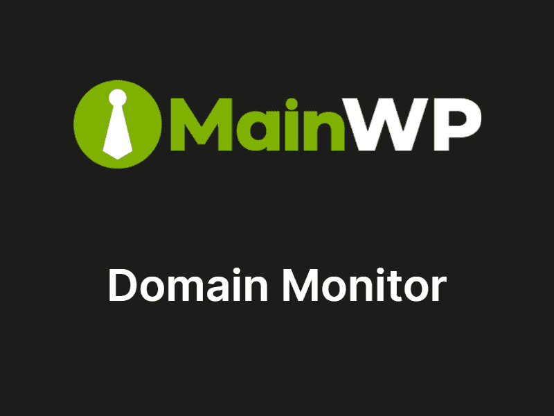MainWP – Domain Monitor Extension