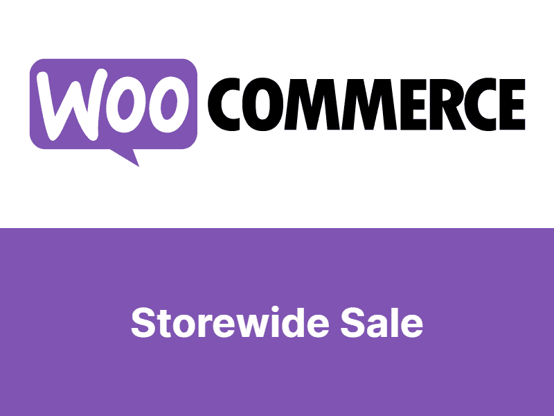 Storewide Sale For WooCommerce