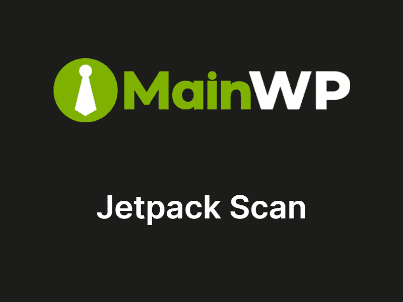 MainWP – Jetpack Scan Extension