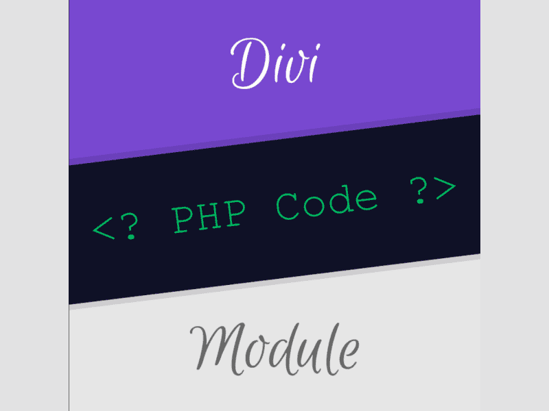 Divi PHP Code Module