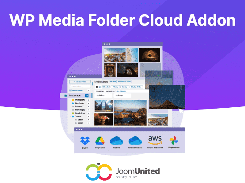 WP Media Folder Cloud Addon