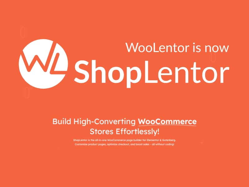 ShopLentor Pro – WooCommerce Builder for Elementor & Gutenberg